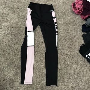 PINK workout leggings high waisted